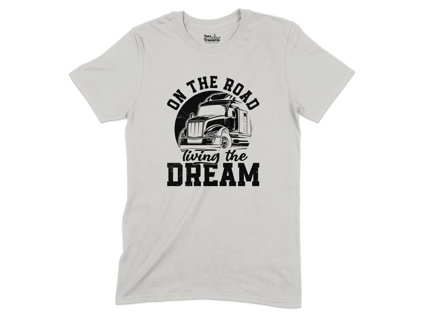 On The Road Living The Dream Truck Driver Shirt Product