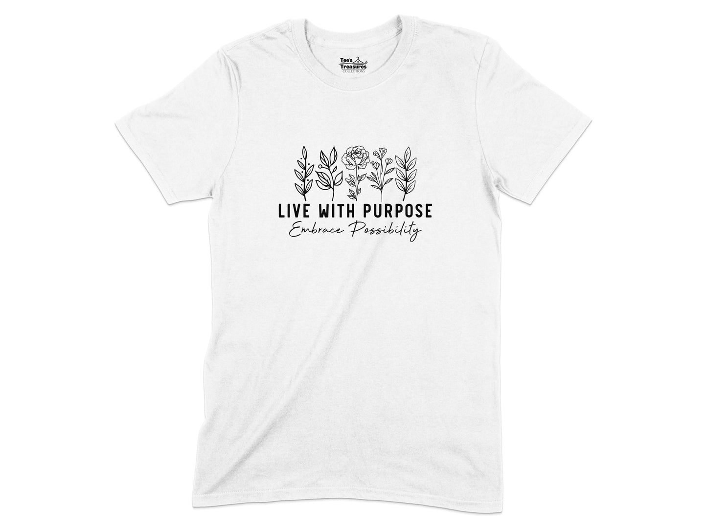 Live with Purpose Embrace Possibility T-Shirt product