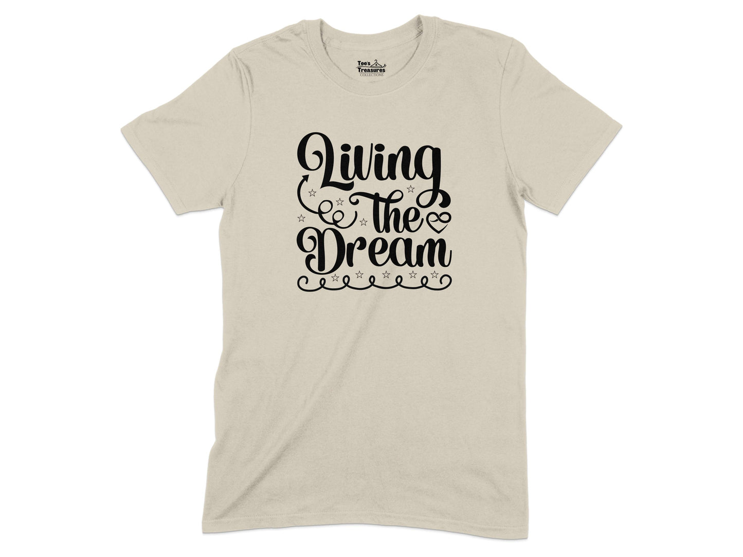 Living the Dream Casual Short Sleeve T-Shirt product