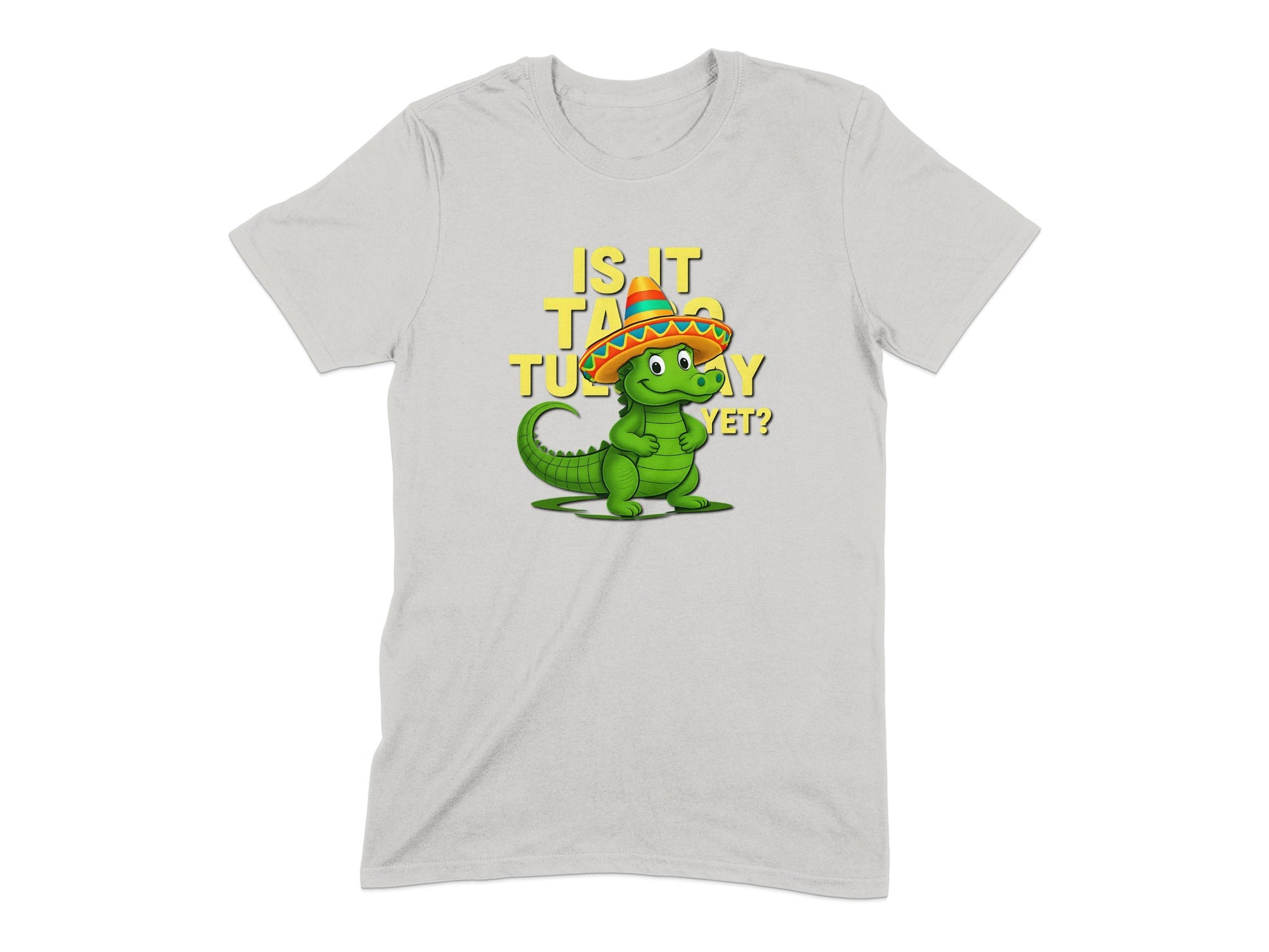 Is It Taco Tuesday Yet Cartoon Dinosaur t-shirt product