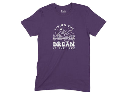 Living the Dream at the Lake Graphic T-shirt product