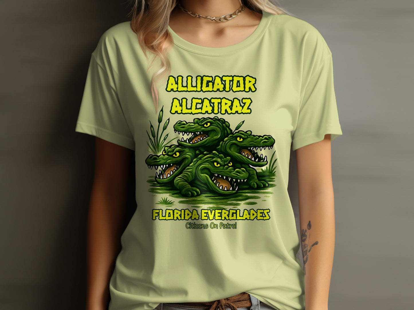Alligator Alcatraz Florida Everglades T-shirt product type