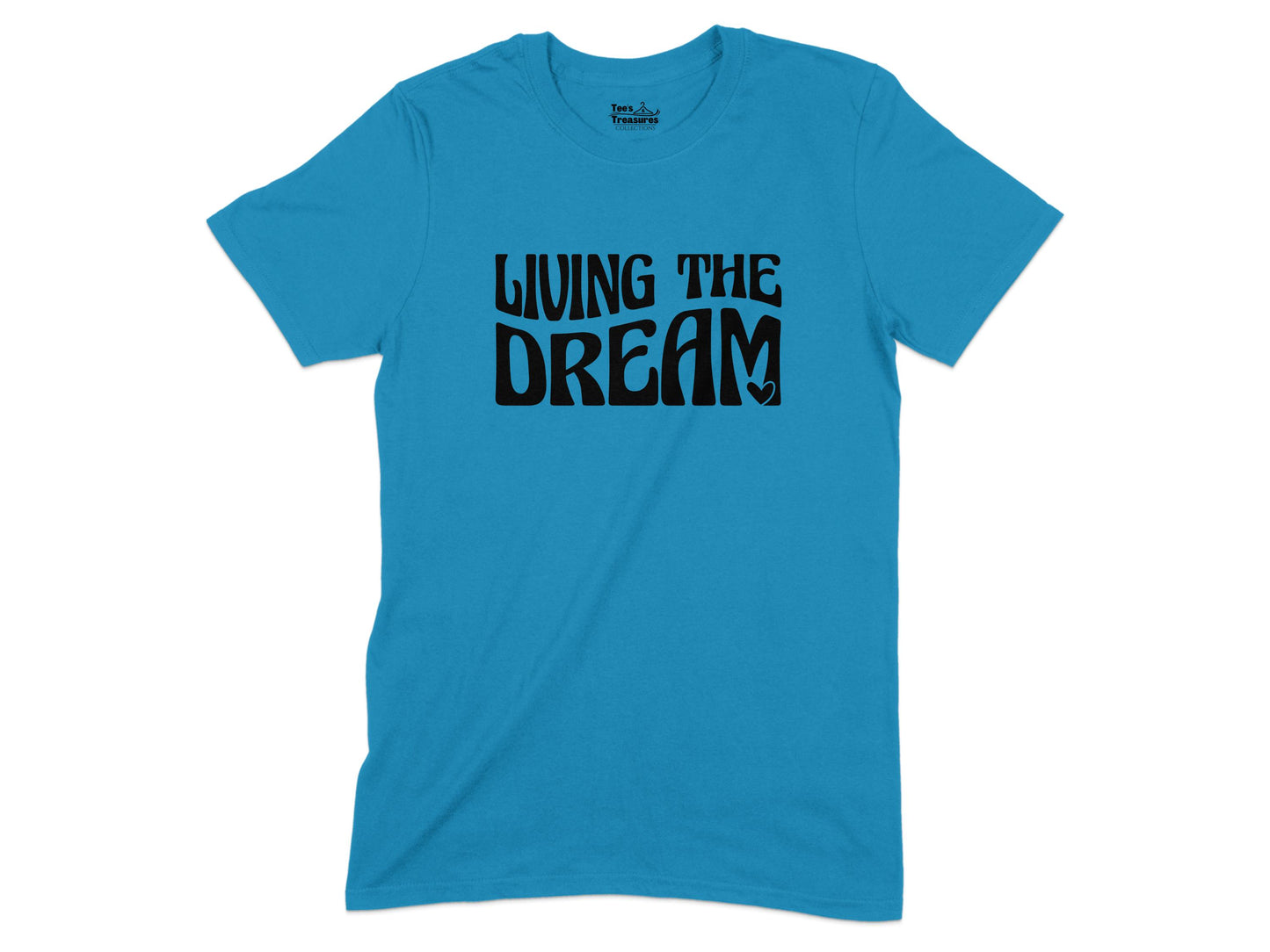 Living The Dream Graphic Tee Shirt Clothing Product