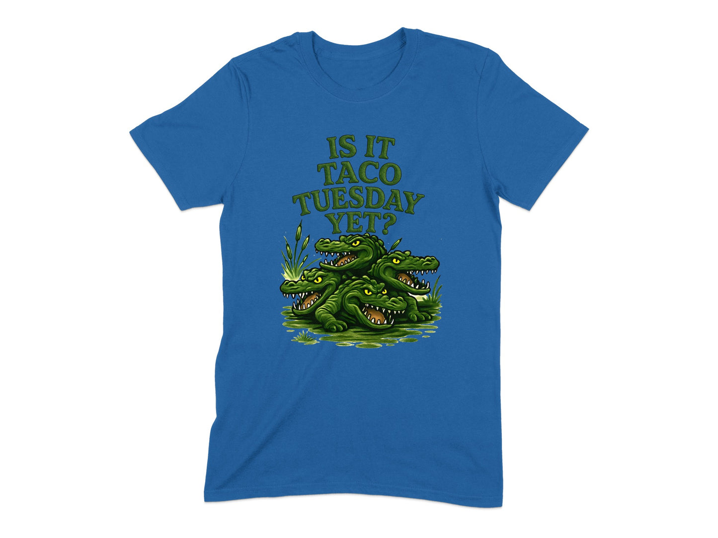 Is It Taco Tuesday Yet Alligator Graphic T-shirt