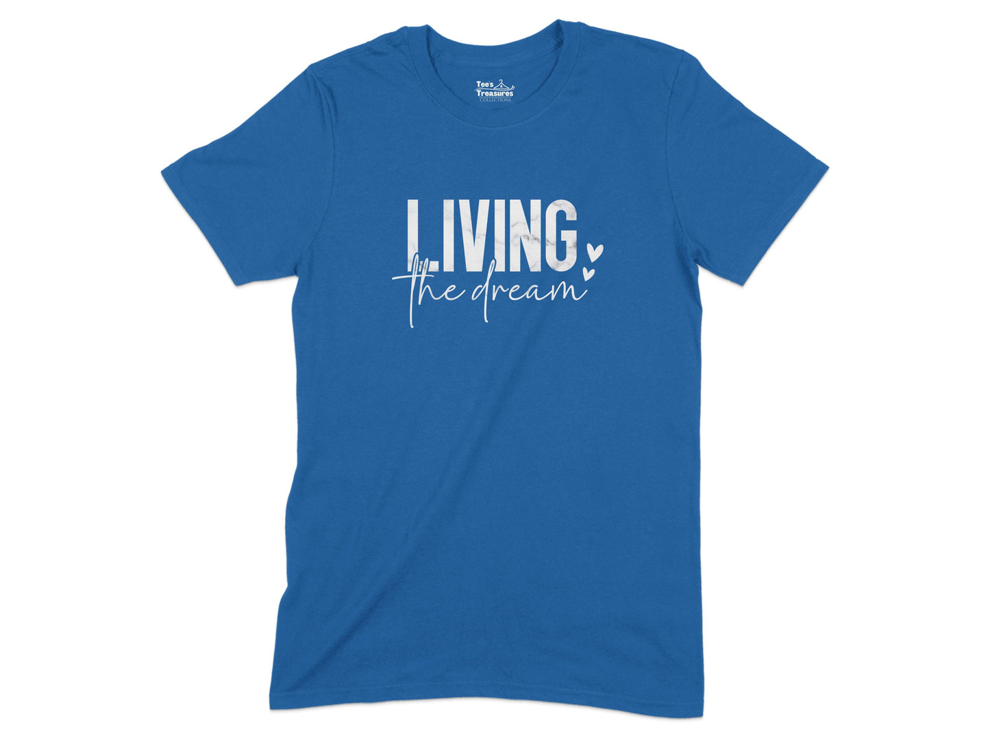 Living the Dream Graphic Print Casual T-shirt product