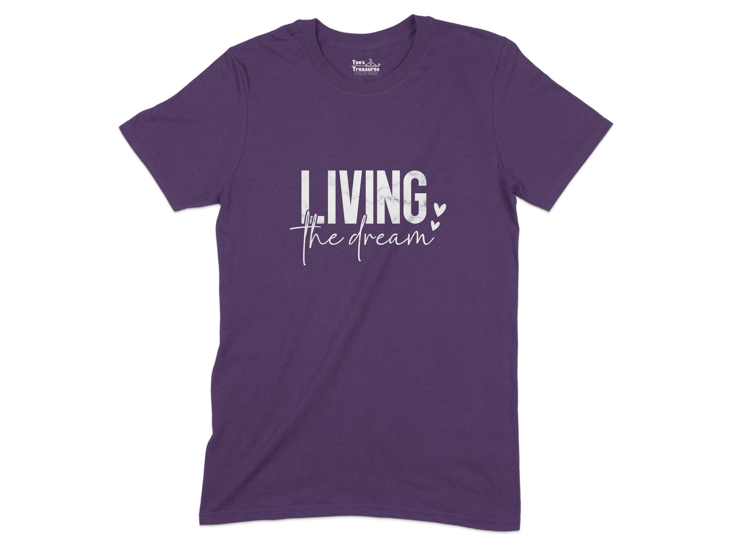 Living The Dream Graphic Tee Shirt product type