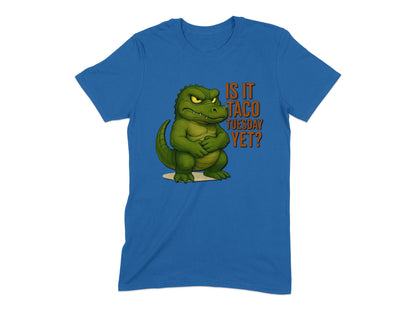 Is It Taco Tuesday Yet Funny Dinosaur T-Shirt product type