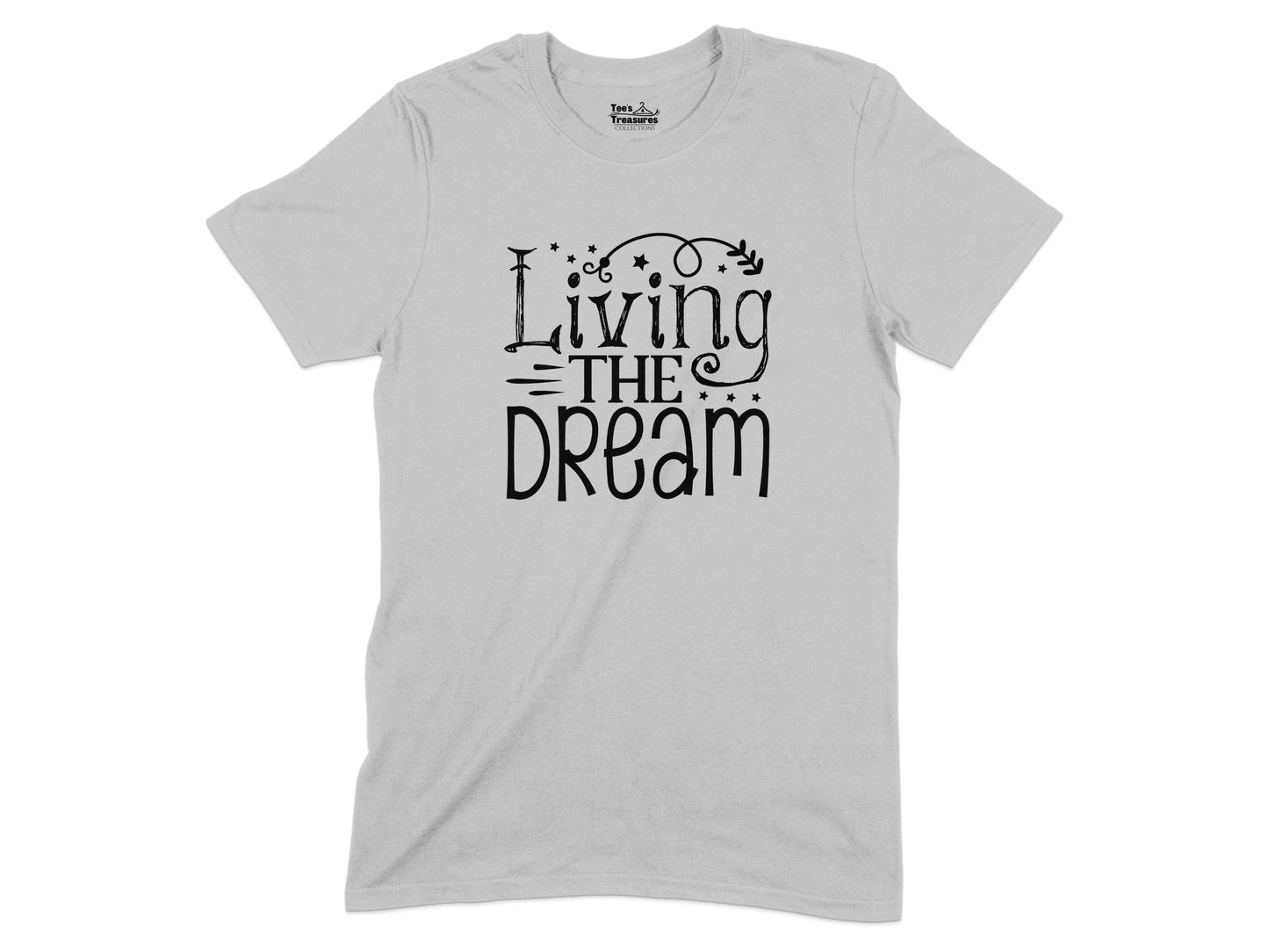 Living The Dream Graphic Comfortable Tee product