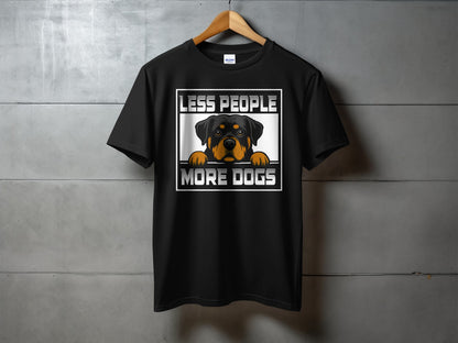 Less People More Dogs Graphic T-Shirt product