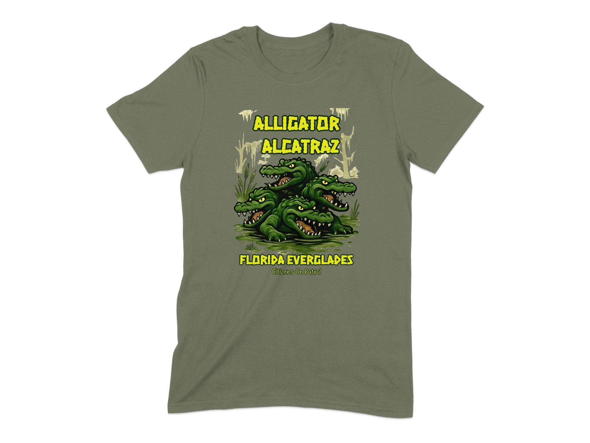 Alligator Alcatraz Florida Everglades graphic shirt product