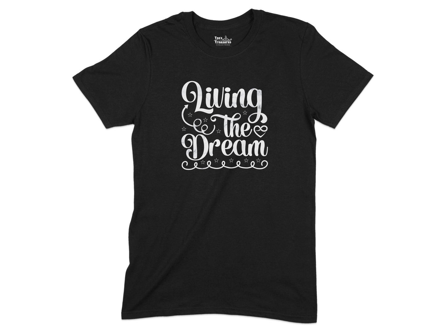Living the Dream Graphic Tee Shirt product type