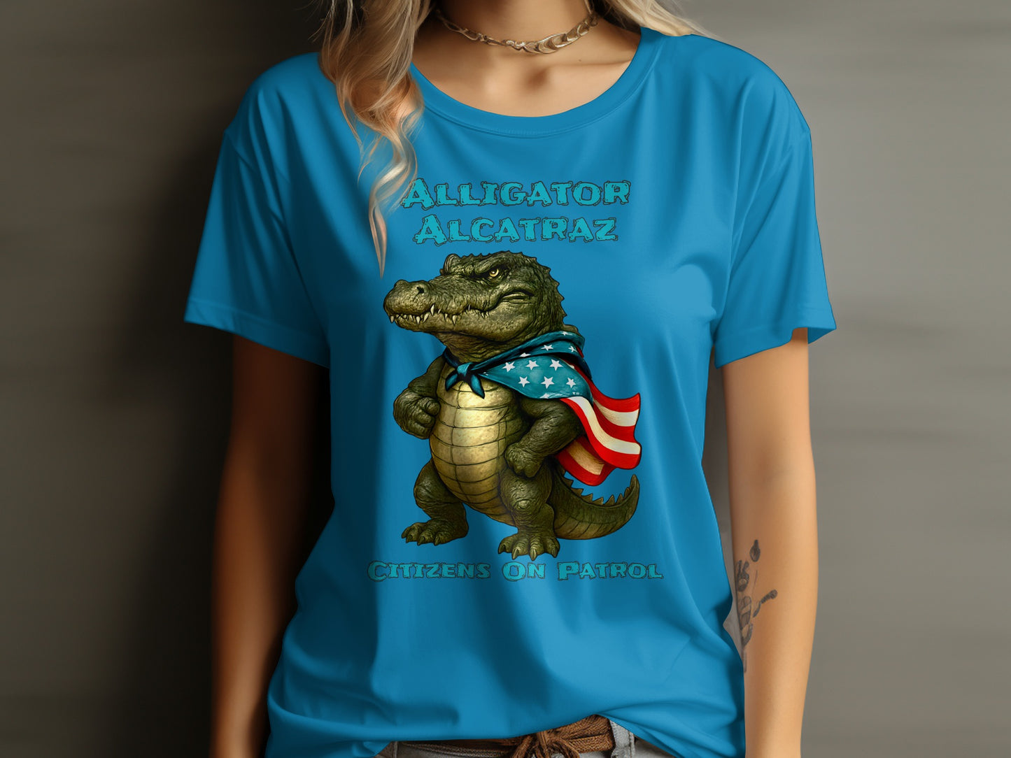 Alligator Alcatraz Citizens on Patrol shirt product type