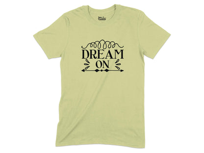 Dream On Graphic Tee Inspirational T-shirt product type