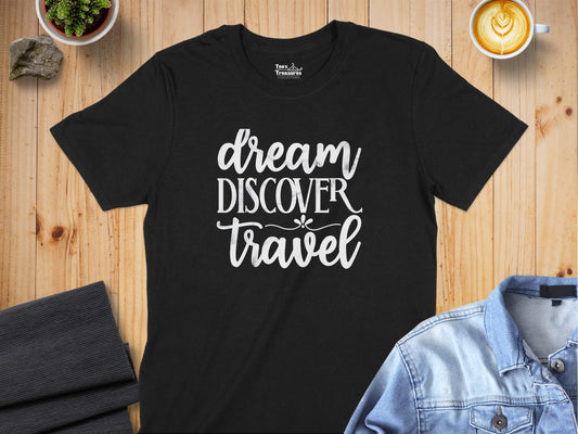 Dream Discover Travel Graphic Tee product type