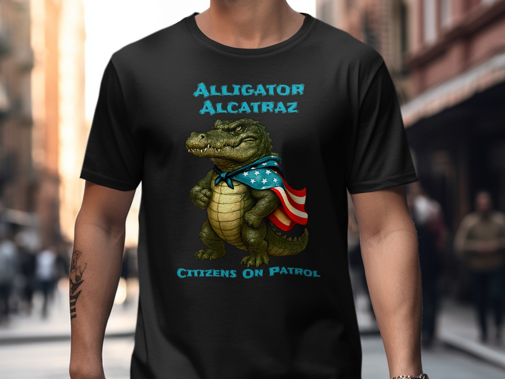 Alligator Alcatraz Citizens On Patrol graphic product