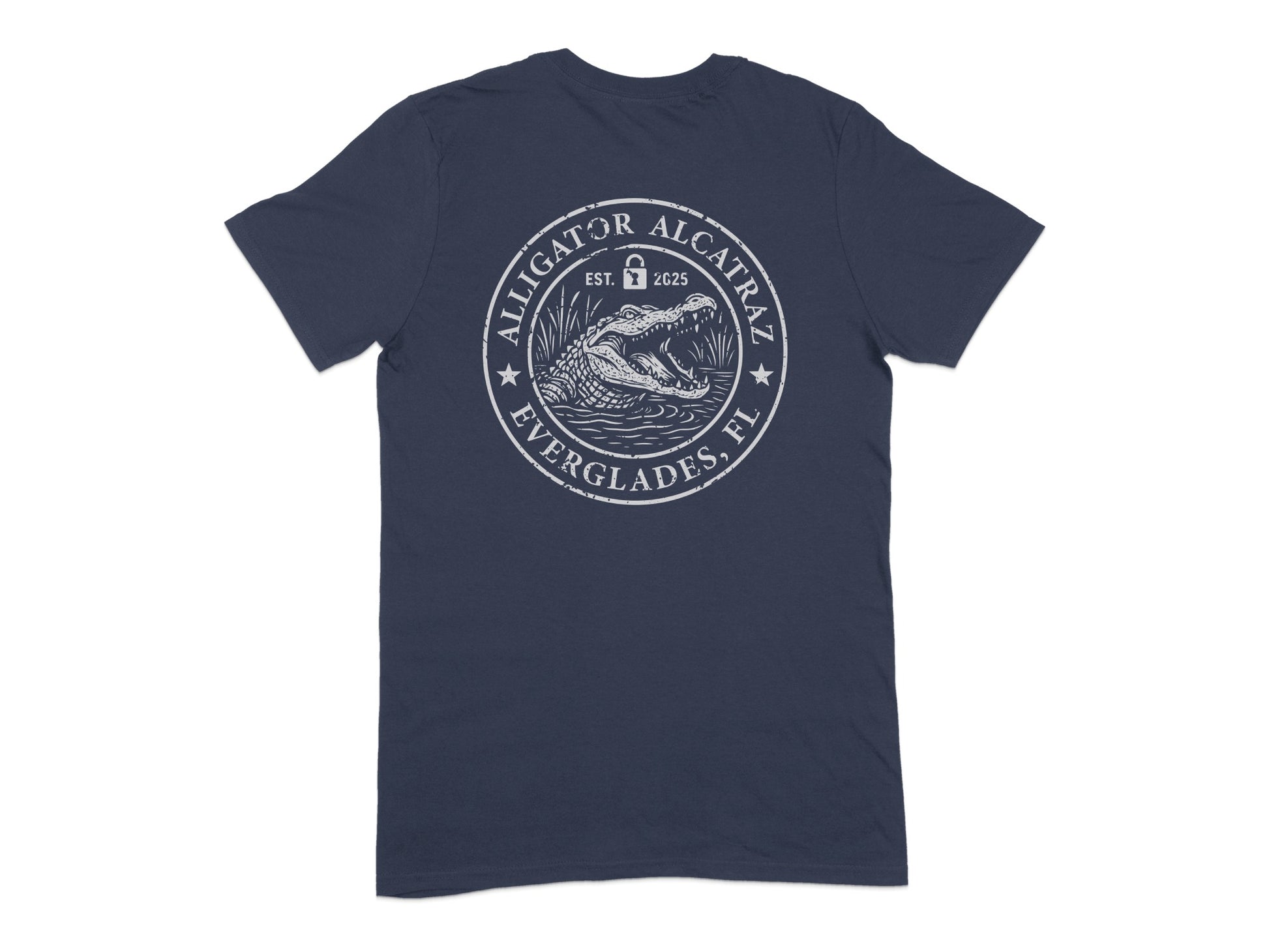 Alligator Alcatraz Everglades FL EST 1825 T-shirt product