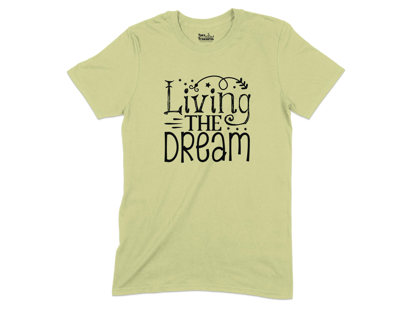 Living The Dream Graphic Tee Shirt product type