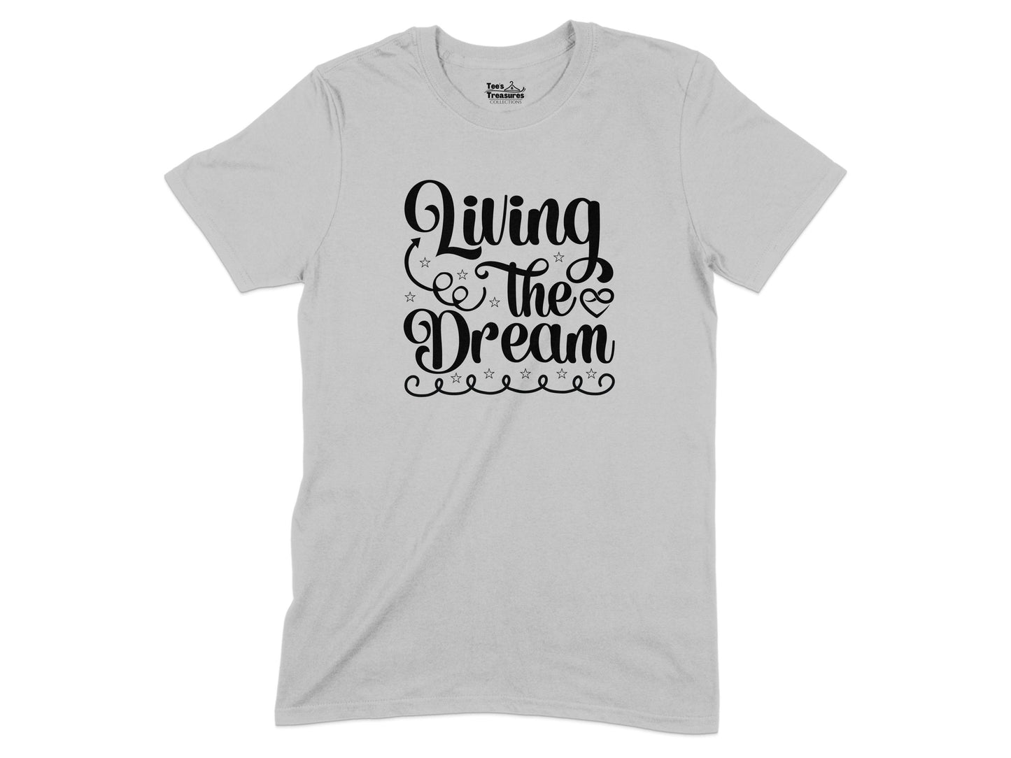 Living the Dream Graphic Tee Shirt product type