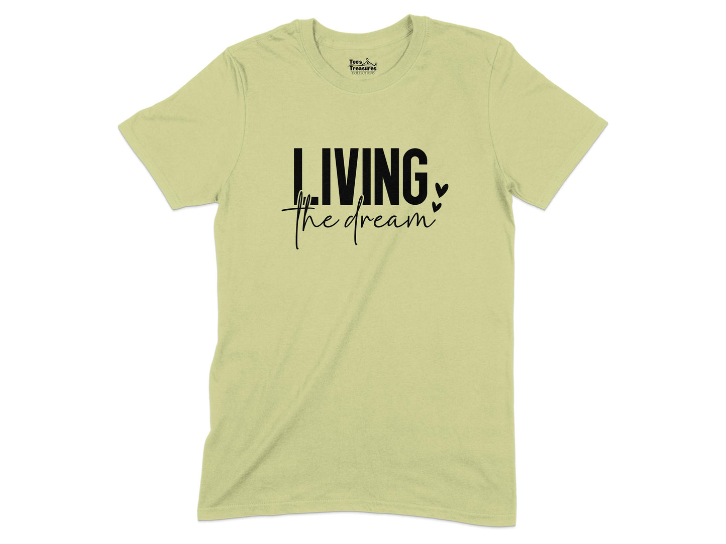 Living the Dream Statement Tee Shirt product