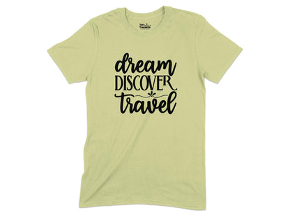 Dream Discover Travel Graphic Tee Shirt product type