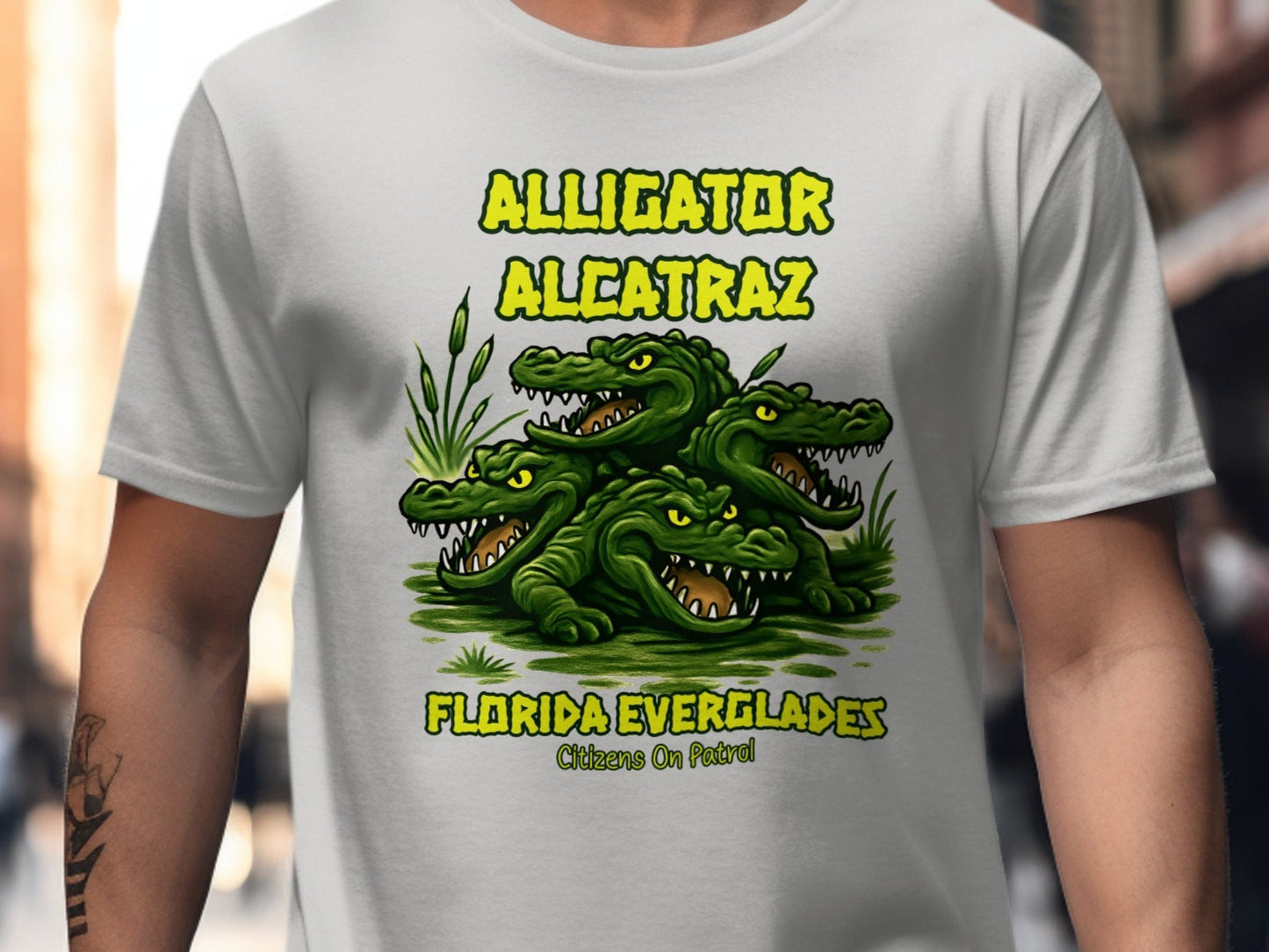 Alligator Alcatraz Florida Everglades T-Shirt product