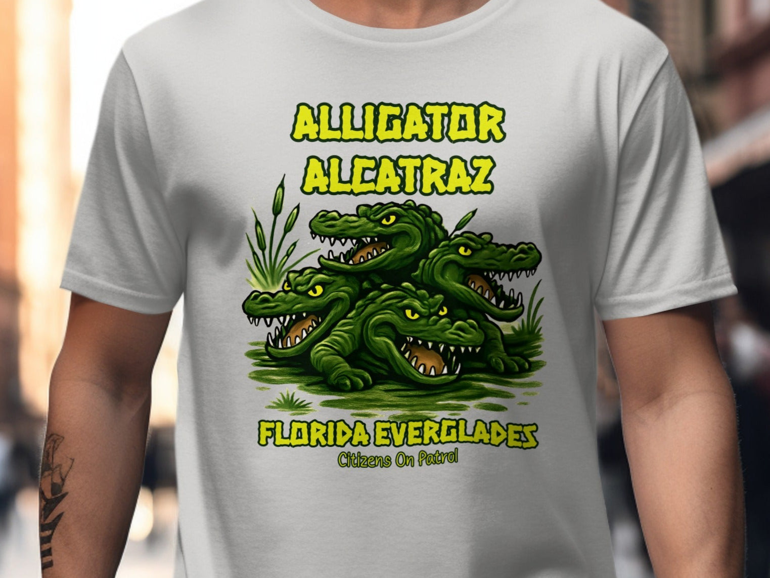 Alligator Alcatraz Florida Everglades T-Shirt product