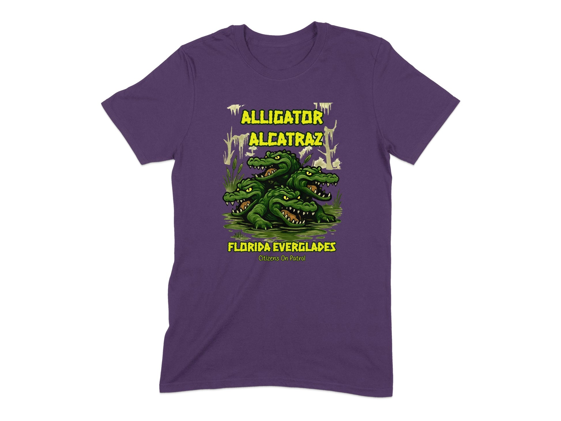 Alligator Alcatraz Florida Everglades Graphic T-shirt product type