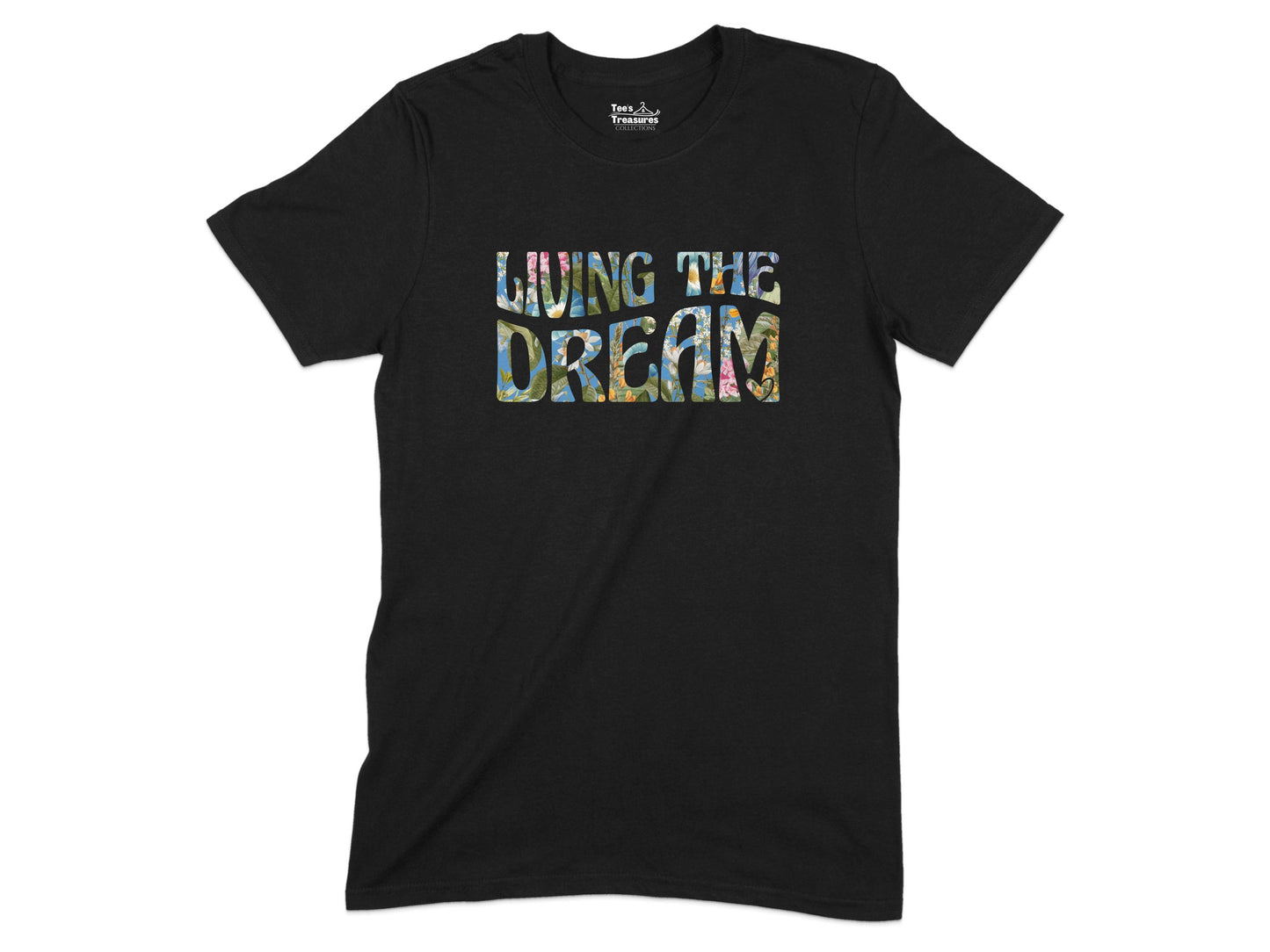Living the Dream Graphic Printed T-shirt product type
