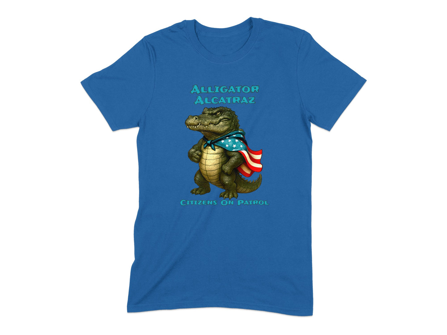 Alligator Alcatraz Citizens On Patrol Graphic T-Shirt product type