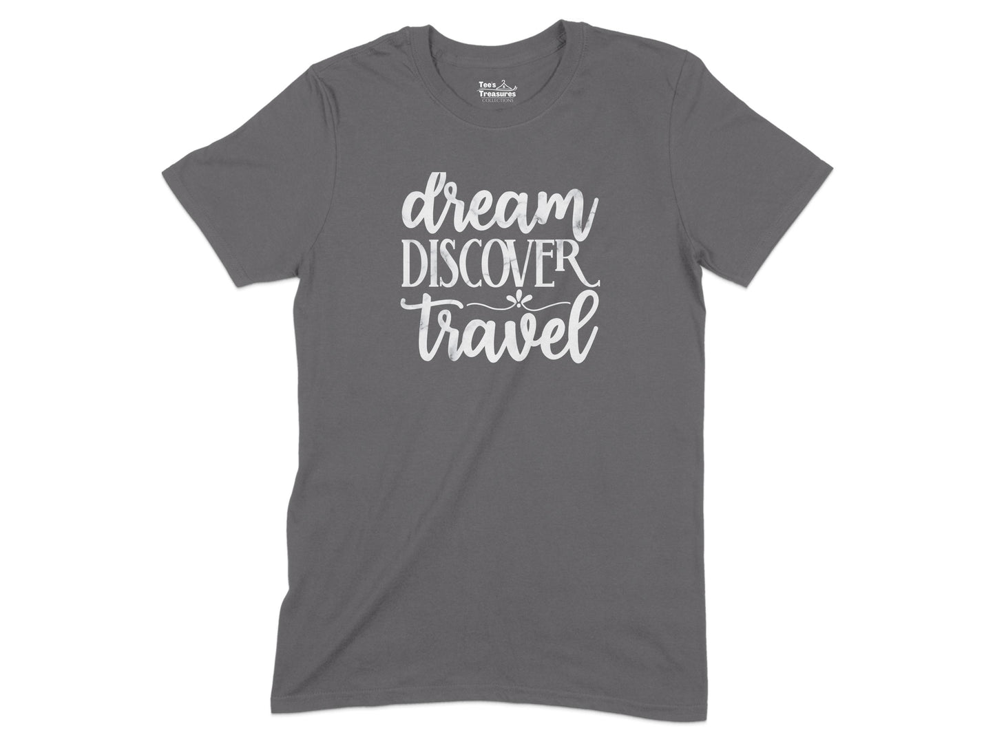 Dream Discover Travel Graphic Printed T-shirt product