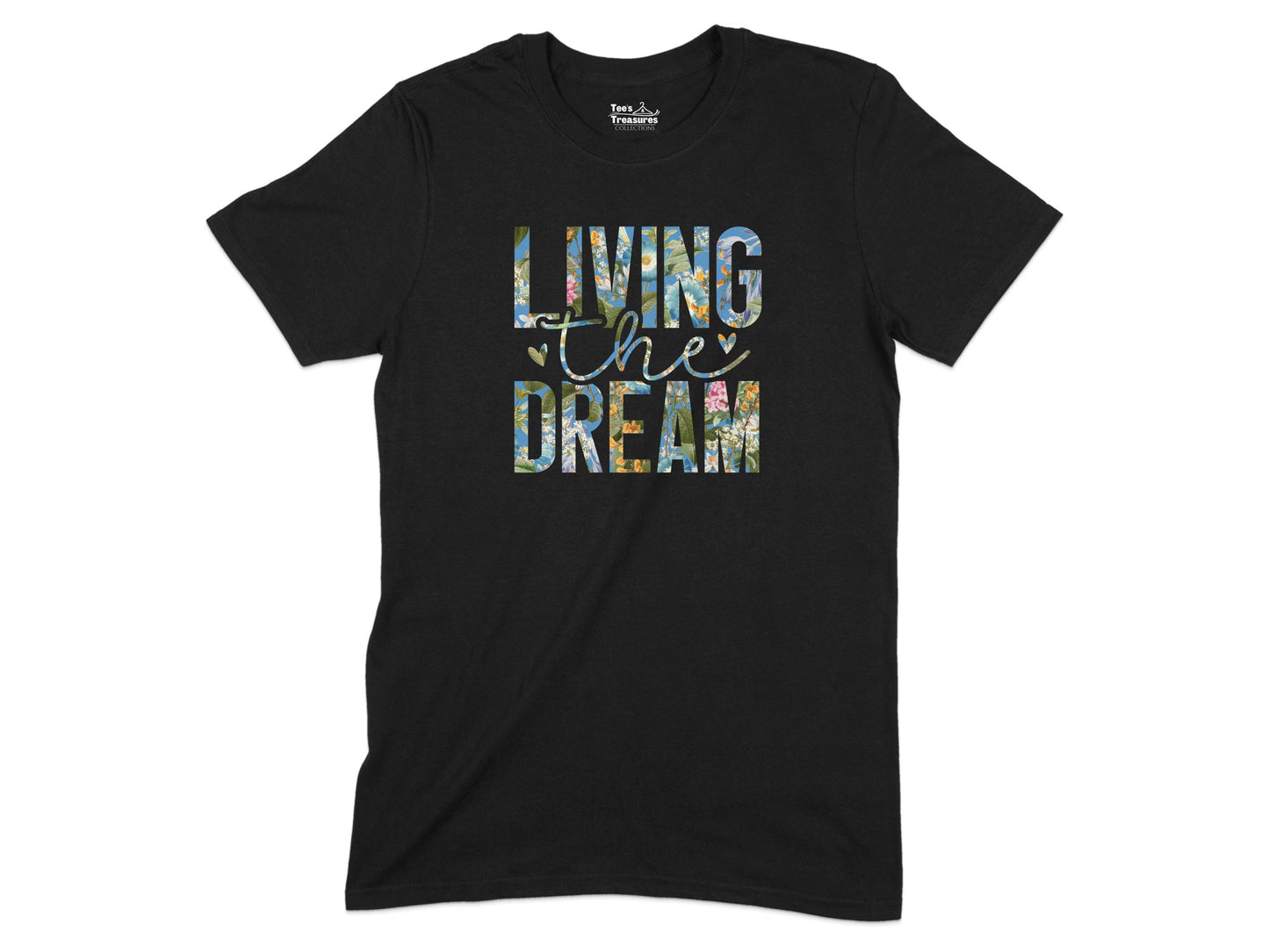 Living the Dream Shirt Motivational Graphic Tee product