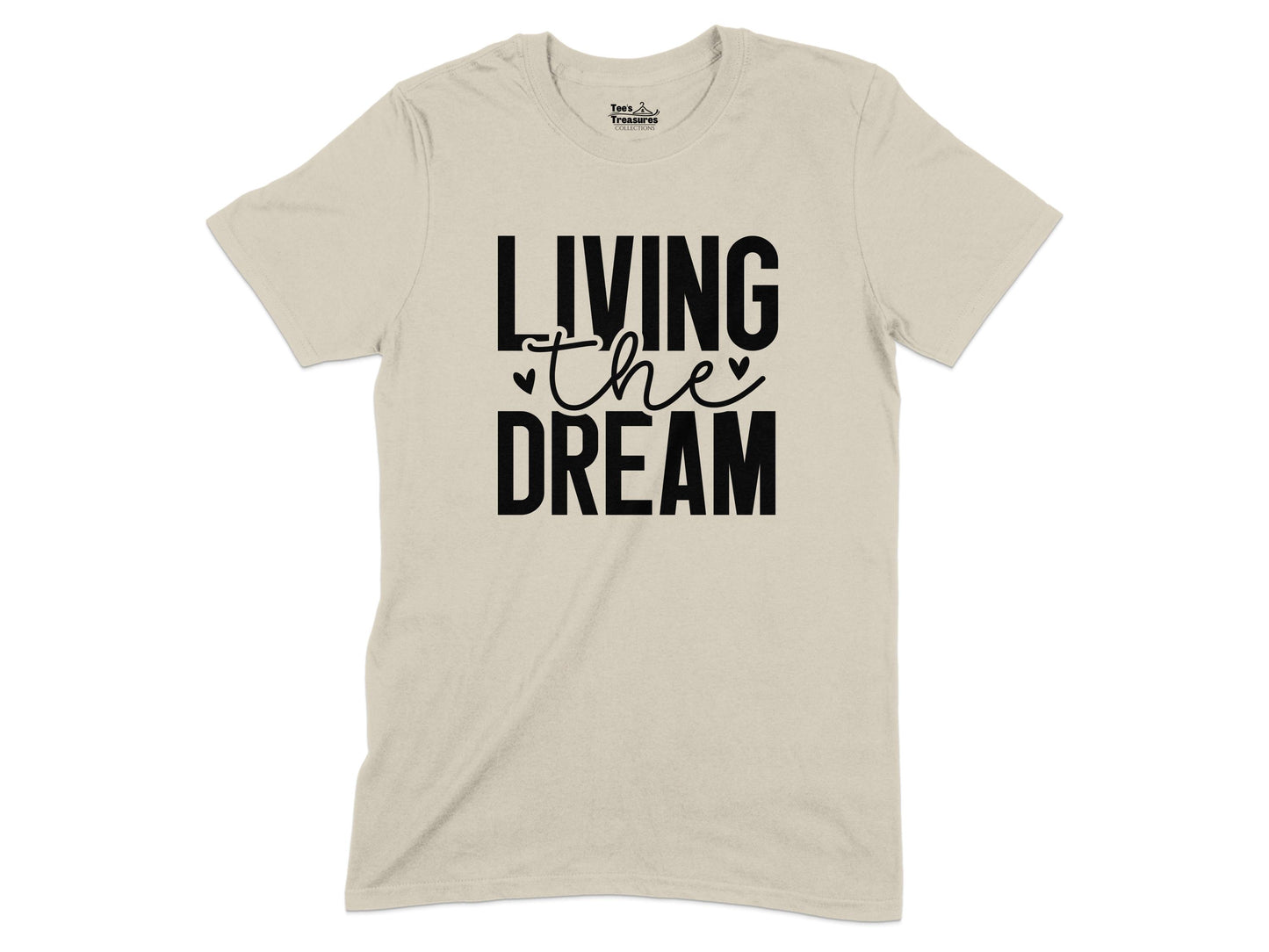 Living the Dream Graphic Tee Casual Shirt product