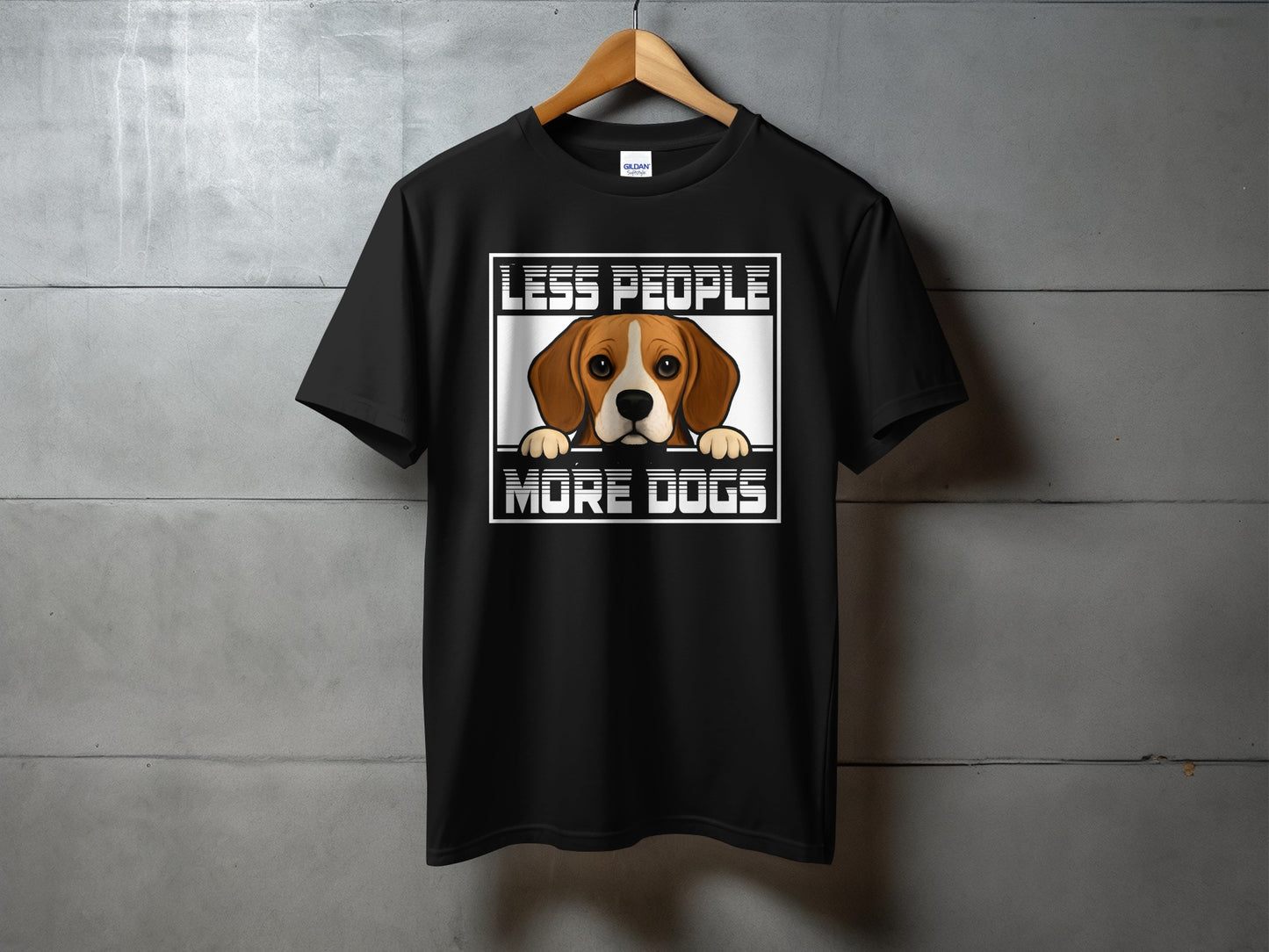 Less People More Dogs Graphic T-Shirt product