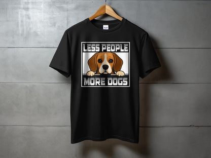 Less People More Dogs Graphic T-Shirt product
