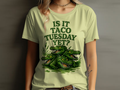 Is It Taco Tuesday Yet Alligator Graphic T-Shirt product