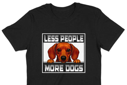 Less People More Dogs Graphic T-Shirt product type