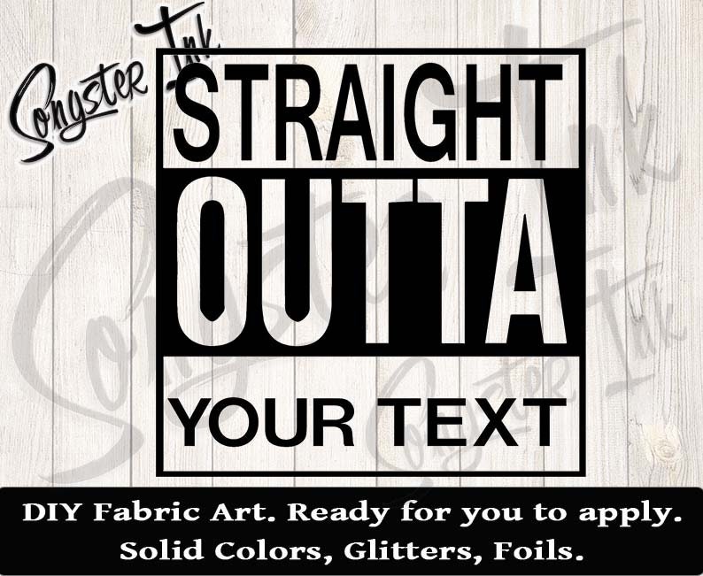 Add your own text to this design. Art for your shirt