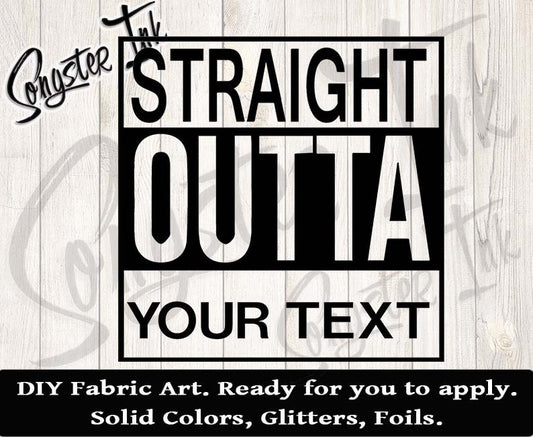 Add your own text to this design. Art for your shirt