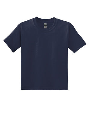 Gildan® Youth DryBlend® 50 Cotton/50 Poly T-Shirt. 8000B NAVY