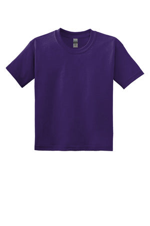 Gildan® Youth DryBlend® 50 Cotton/50 Poly T-Shirt. 8000B PURPLE
