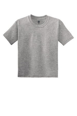 Gildan® Youth DryBlend® 50 Cotton/50 Poly T-Shirt. 8000B SPORT GREY