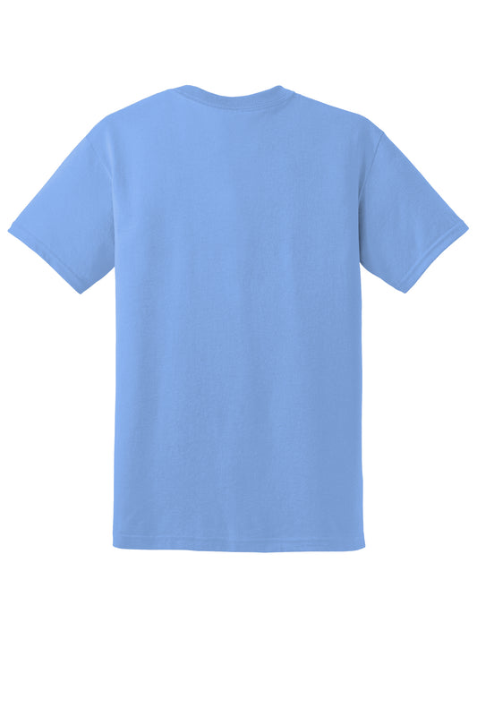 DryBlend® 50 Cotton/50 Poly  Unisex T-Shirt.  CAROLINA BLUE 8000