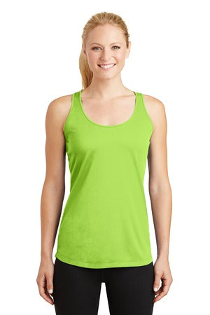 Ladies PosiCharge® Competitor™ Racerback Tank.  LIME LST356