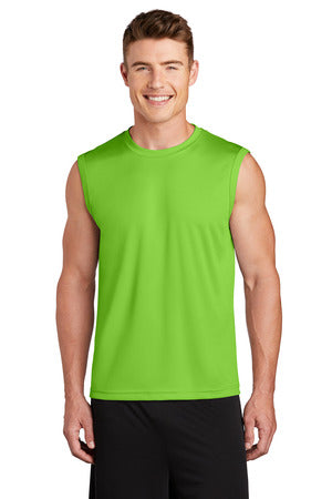 Sleeveless PosiCharge® Competitor™ Tee.  LIME ST352